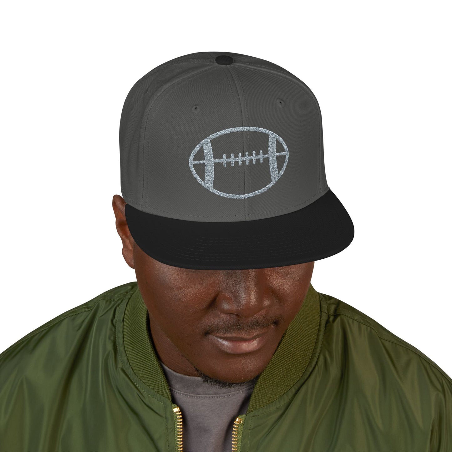 Legends "Wicked Way" Football Grey Logo Snapback