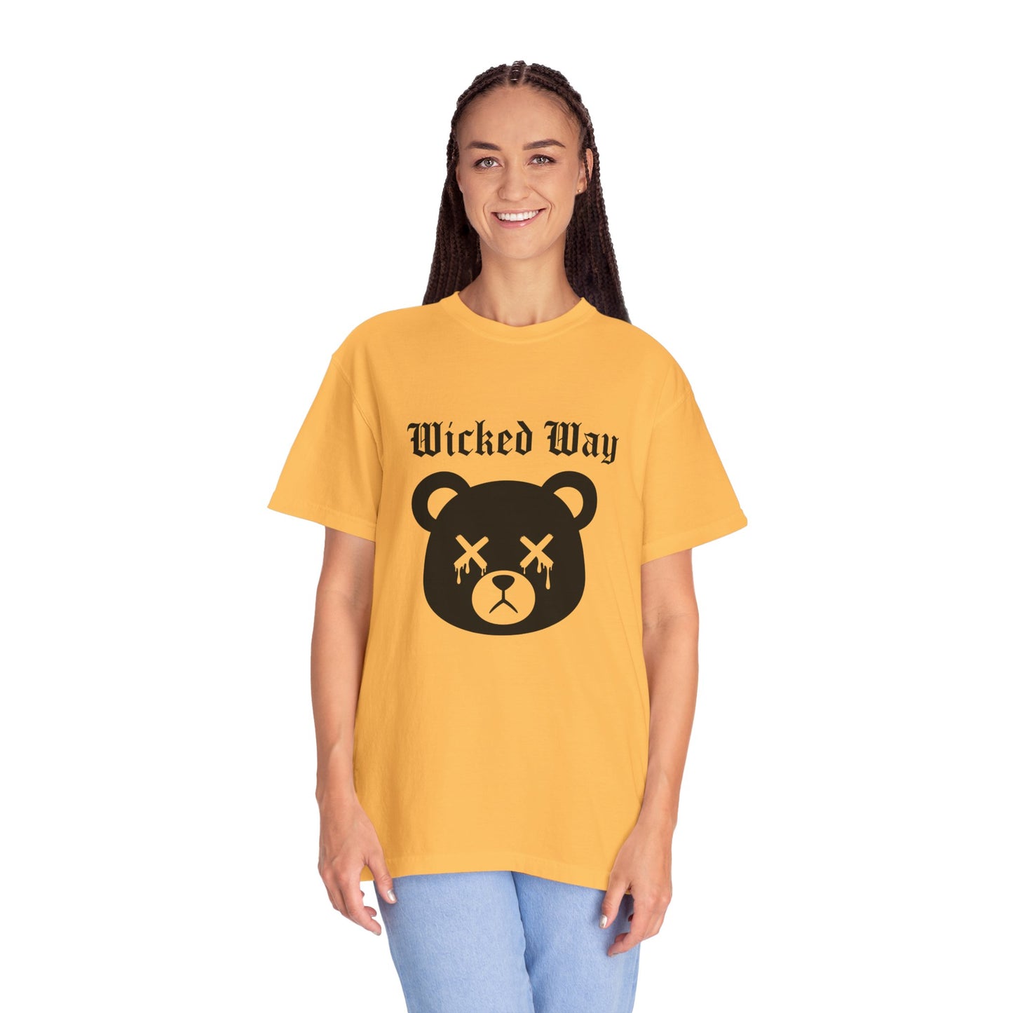 "Wicked Way" Dead Bear Head T-Shirt (Multi Color Options)