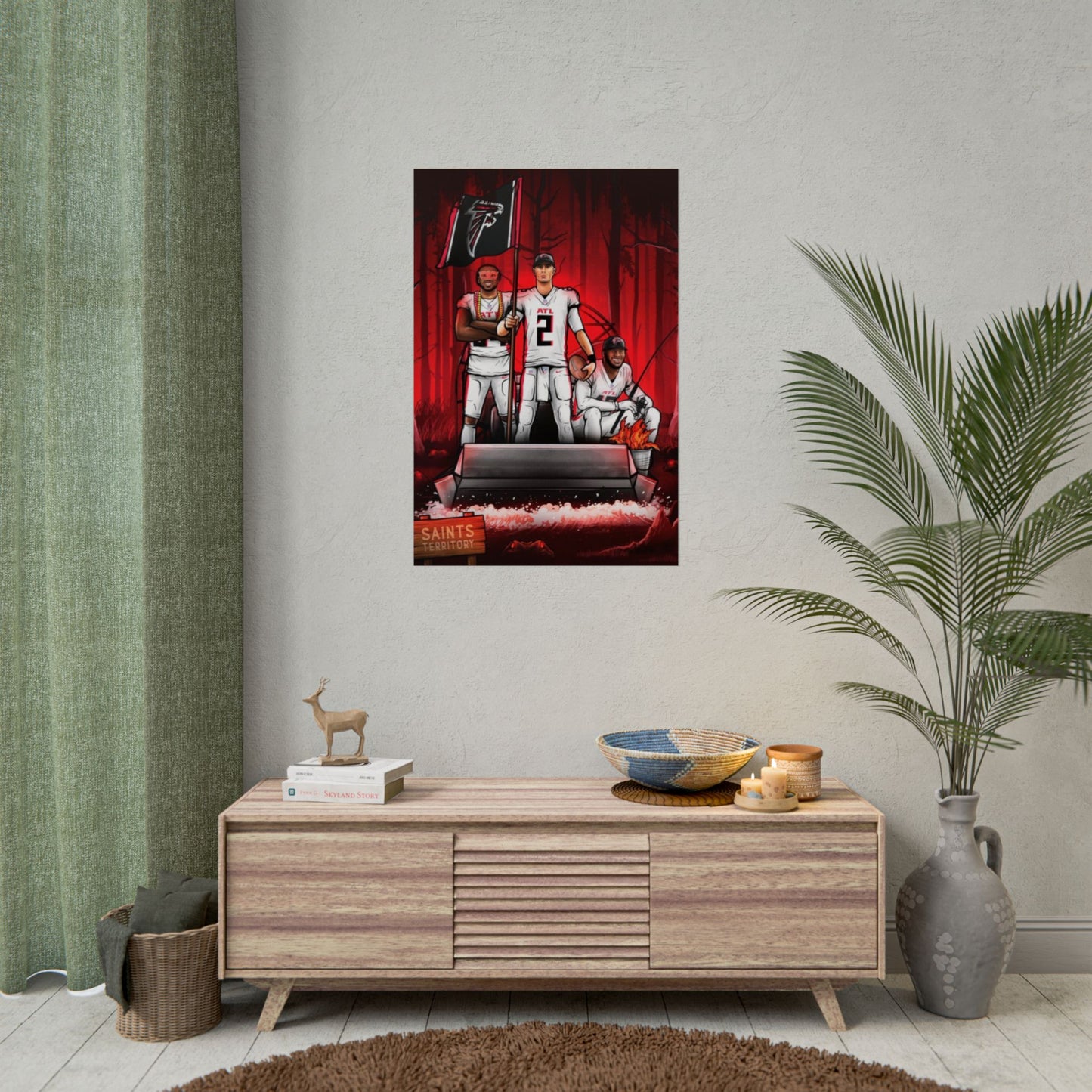 Loco Fits Dirty Birds 'Take Over Saints Territory' Poster