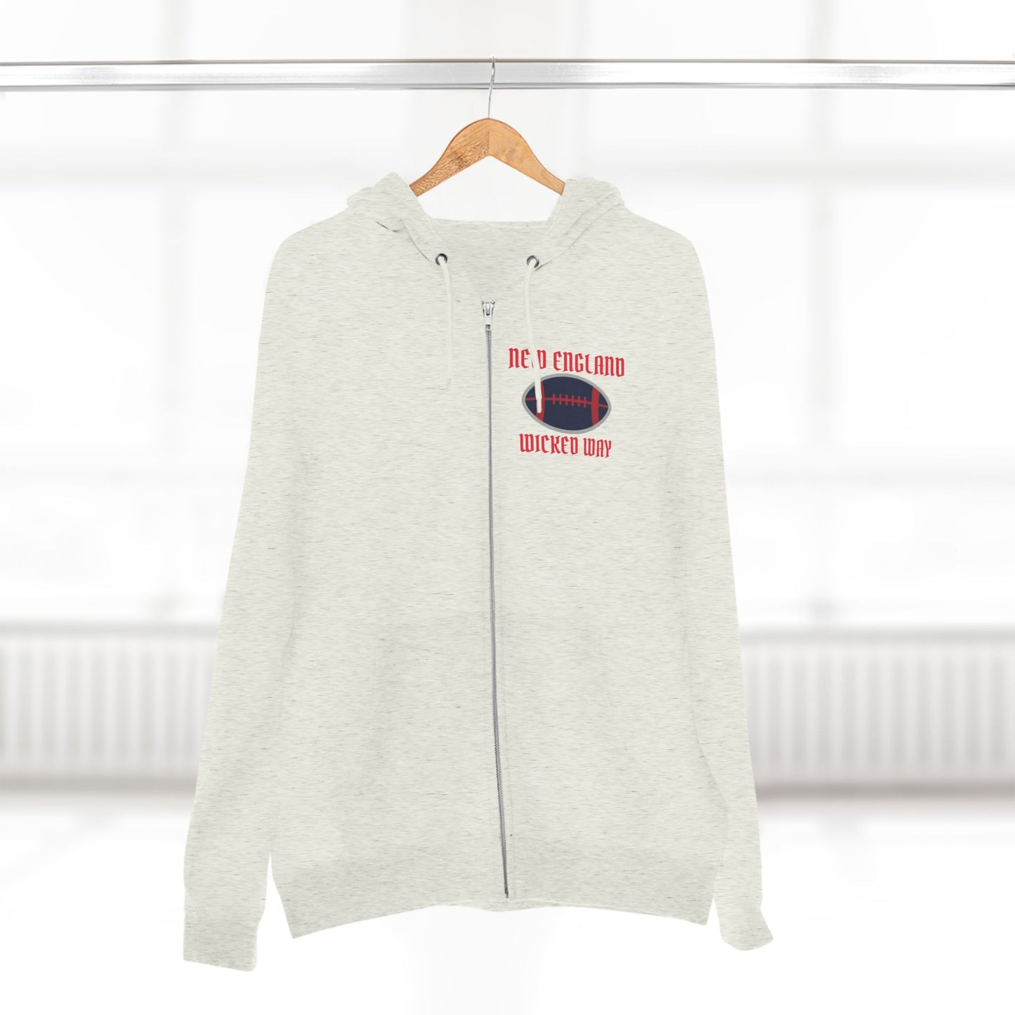 "Wicked Way" New England Football Zip Hoodie