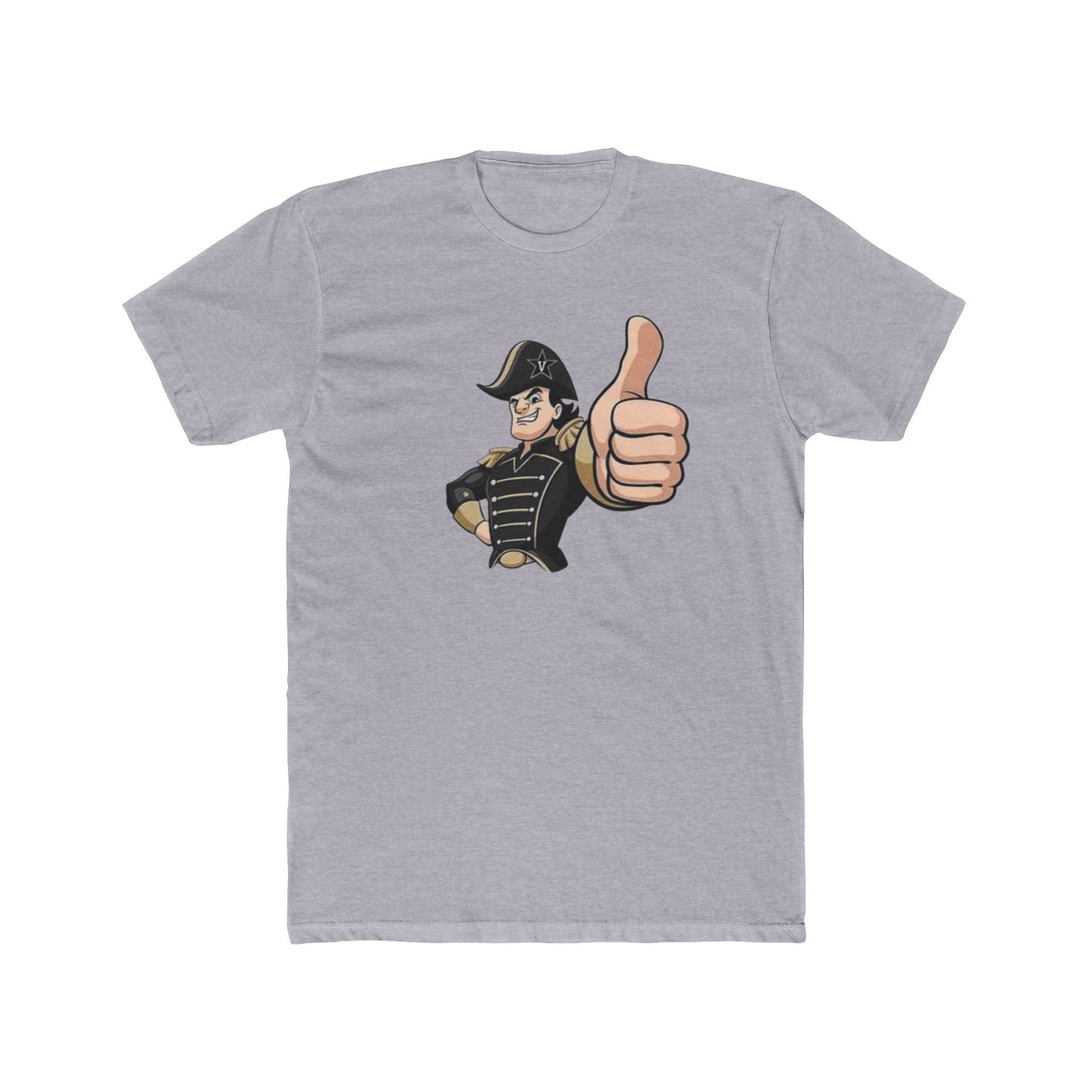 'Vanderbilt Commodore Thumbs Up' Cotton Crew Tee
