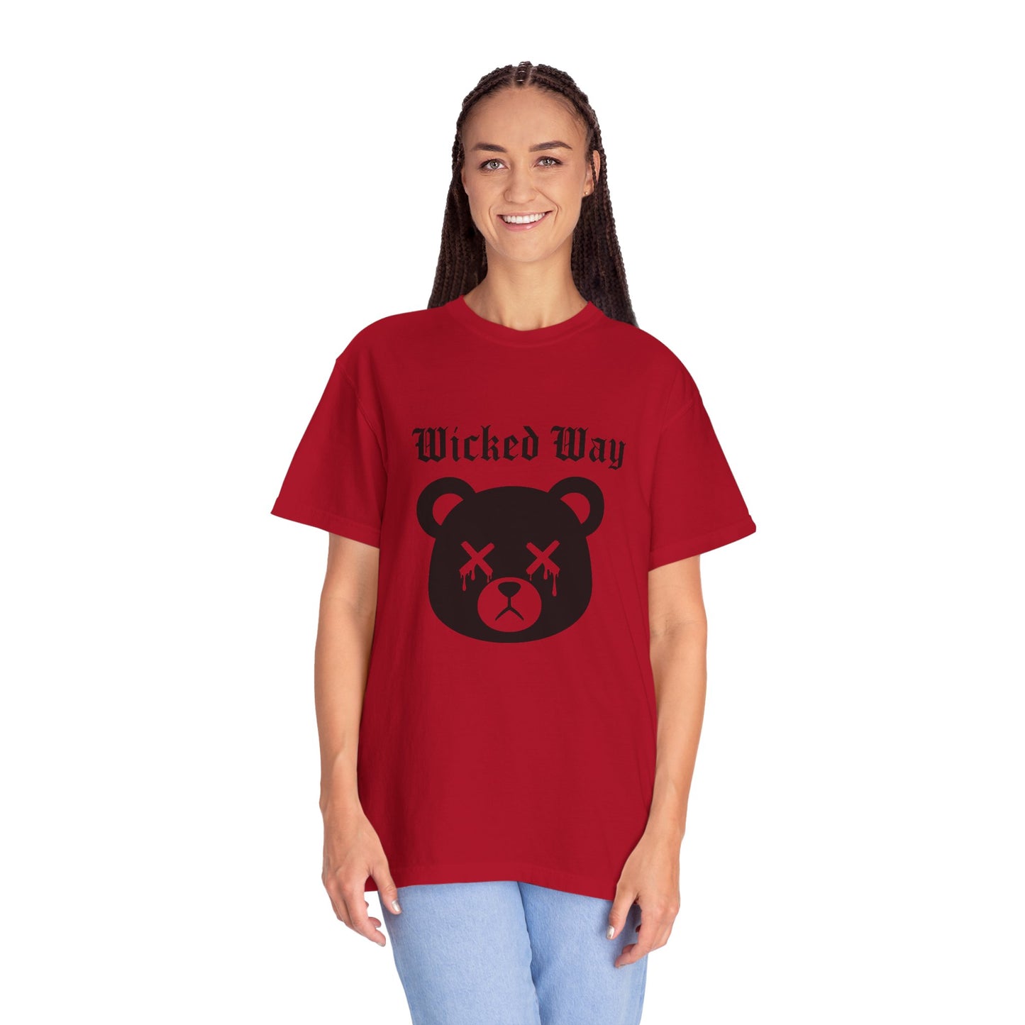 "Wicked Way" Dead Bear Head T-Shirt (Multi Color Options)