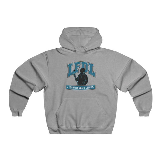 LocoFits Draft League LFDL Portrait Silhouette SLP Men's NUBLEND® Hooded Sweatshirt