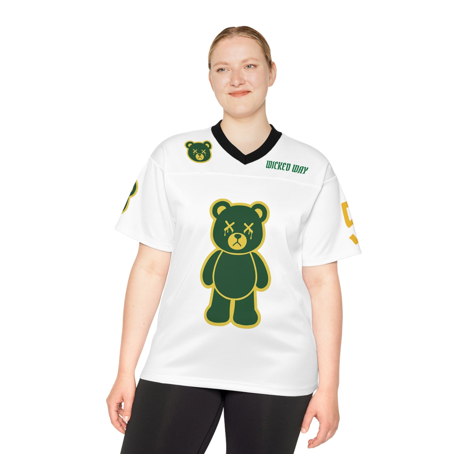 "Wicked Way" #52 Gary Deady Bears Football Jersey