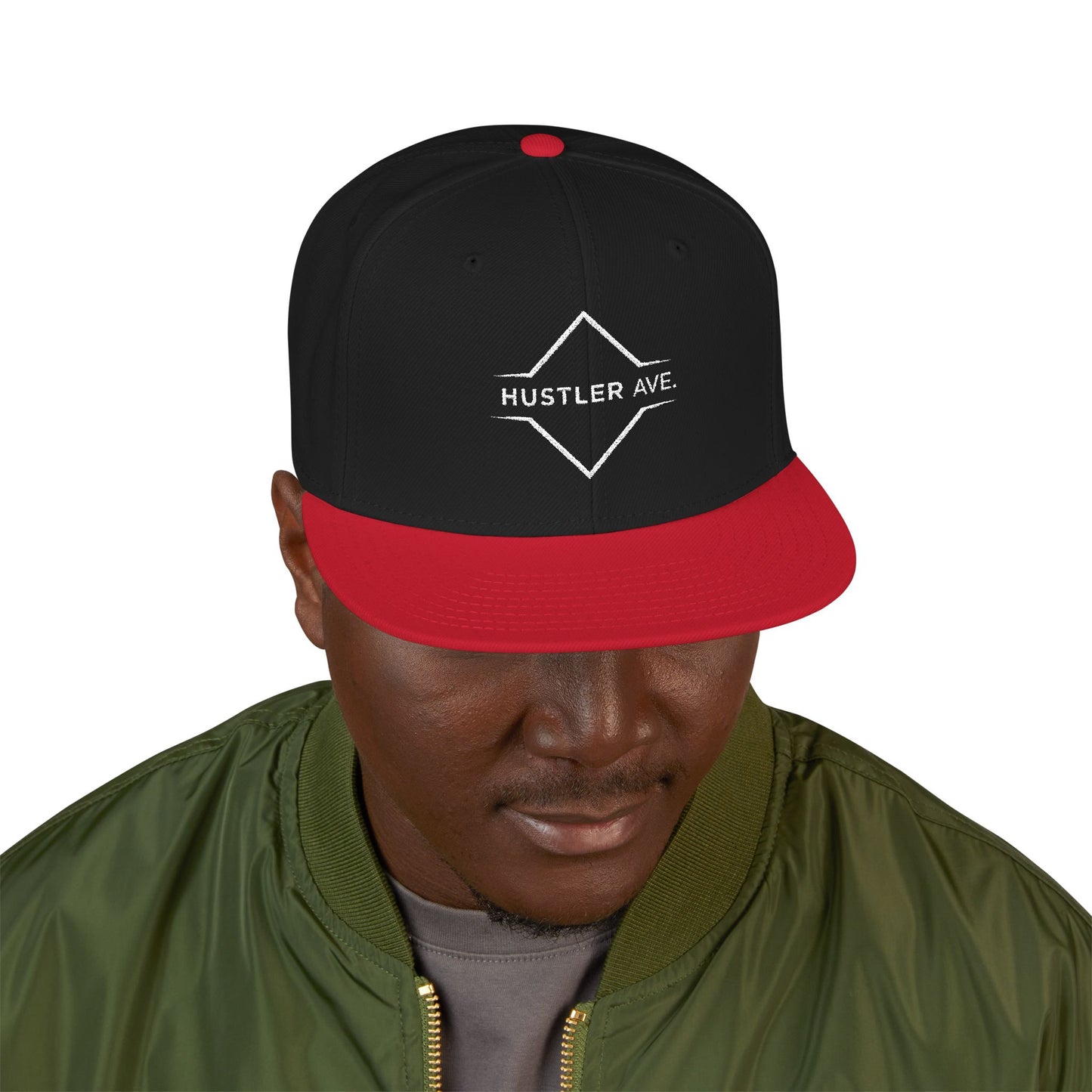 Base "Hustler Ave" Avalanche Motion Snapback (Multi Color Options)