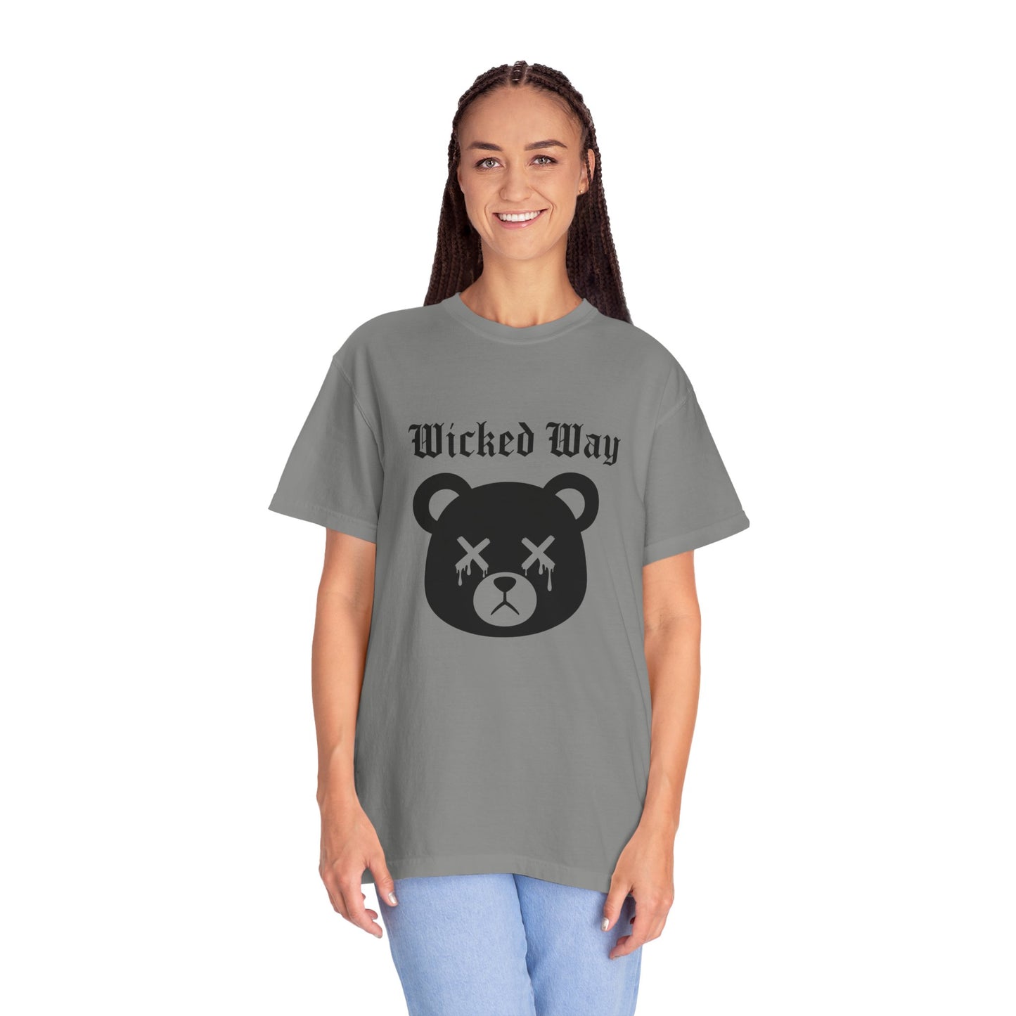 "Wicked Way" Dead Bear Head T-Shirt (Multi Color Options)