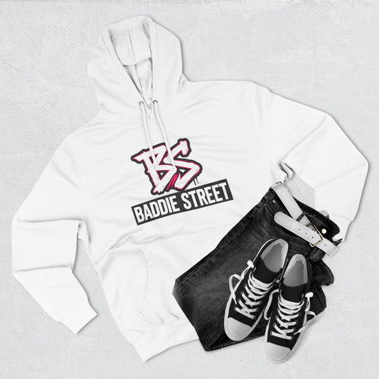 "Baddie Street" Streetwise V1 BS Logo Fleece Hoodie