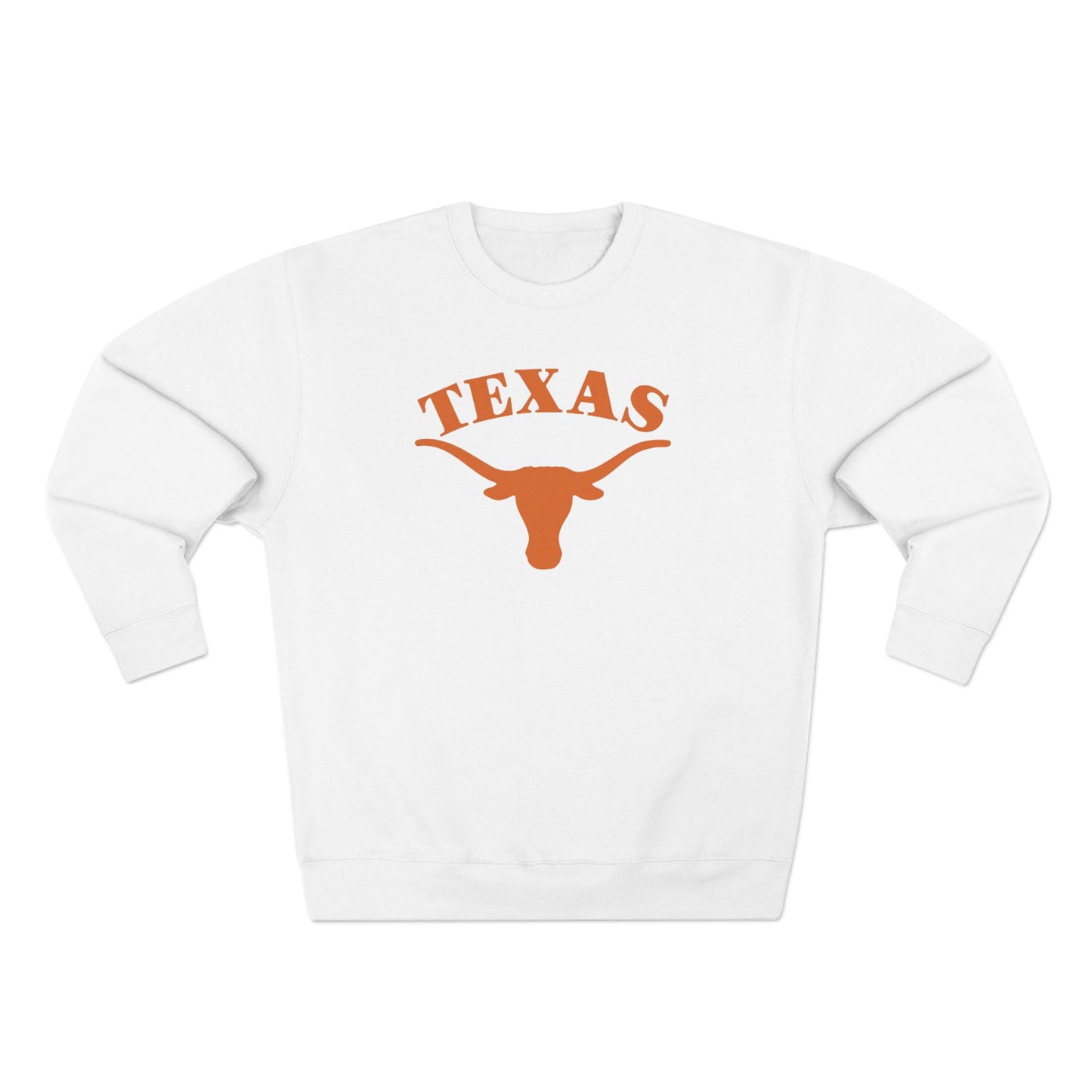 'Texas Longhorns' Cotton Crewneck Sweatshirt