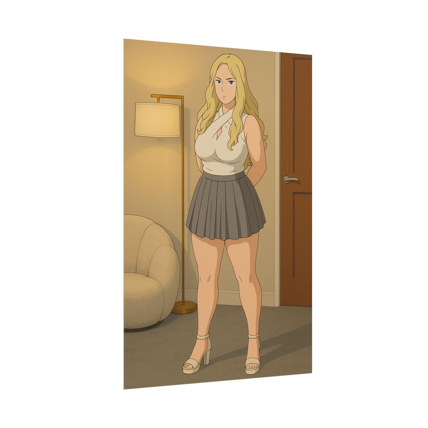 Loco Fits Anime Girls 'You'll be seen now' Poster