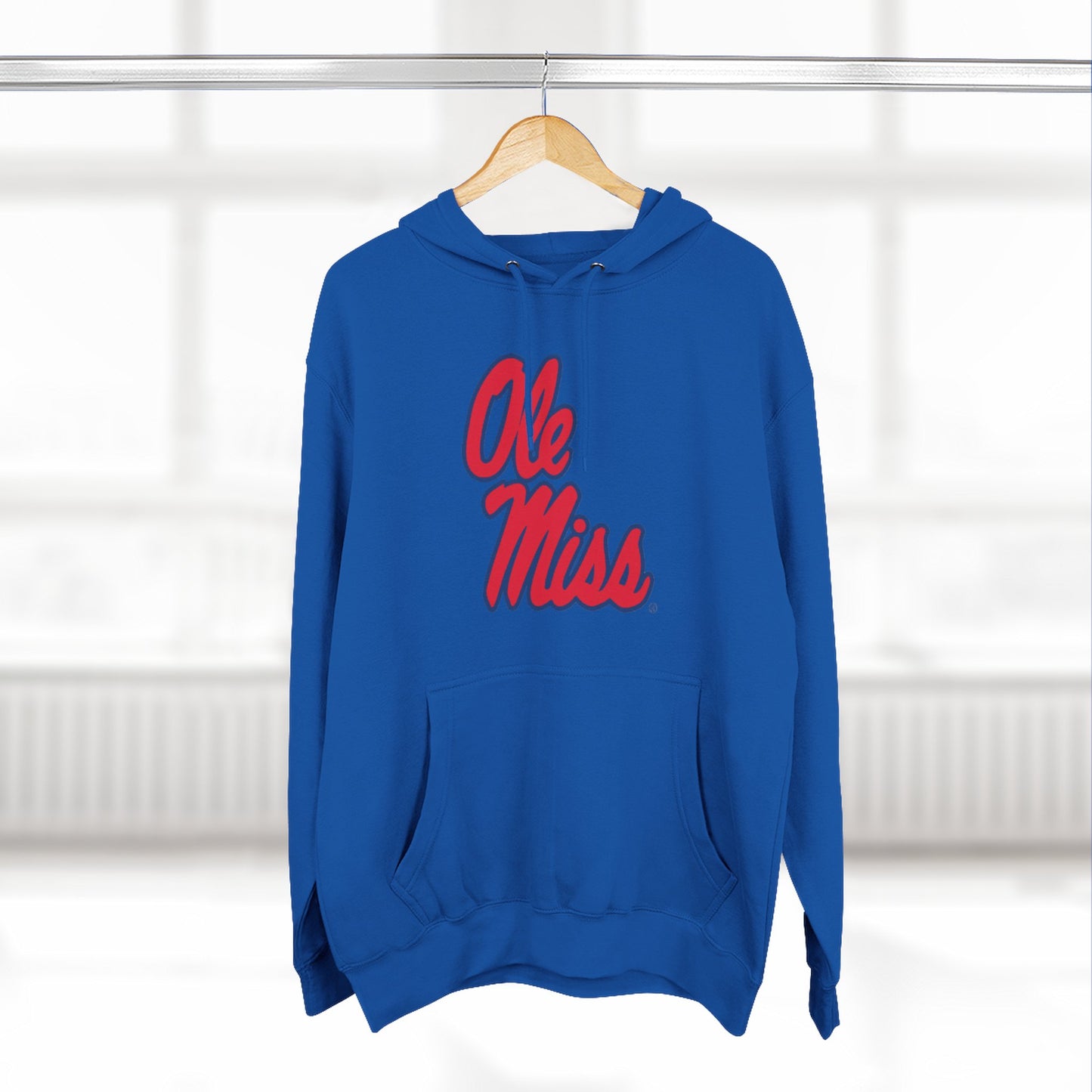 'Ole Miss Script' Three-Panel Fleece Hoodie