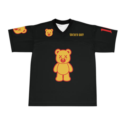 "Wicked Way" #10 Pacheco Deady Bears Football Jersey