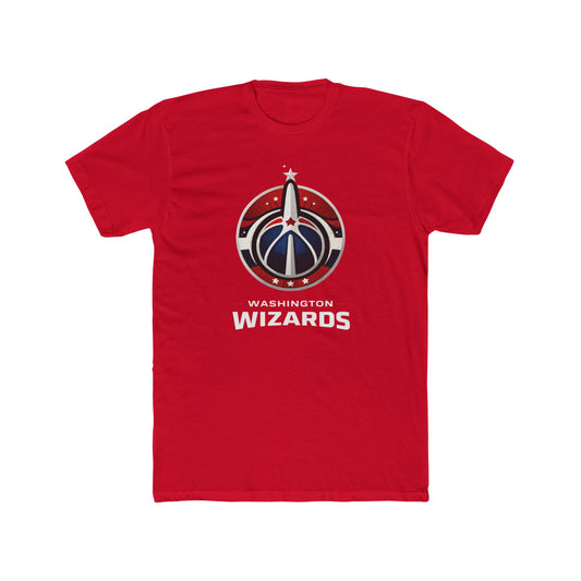 Loco Fits New "NBA Washington Wizards Basketball Concept Logo" Cotton Crew Tee