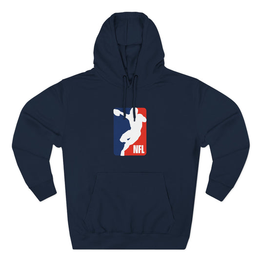 Loco Fits 'NFL Concept Logo' Three-Panel Fleece Hoodie