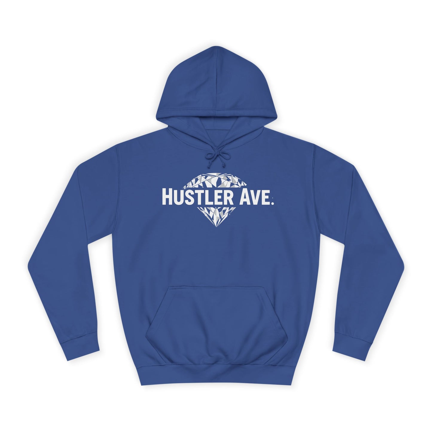 Base "Hustler Ave" Diamond Status College Hoodie