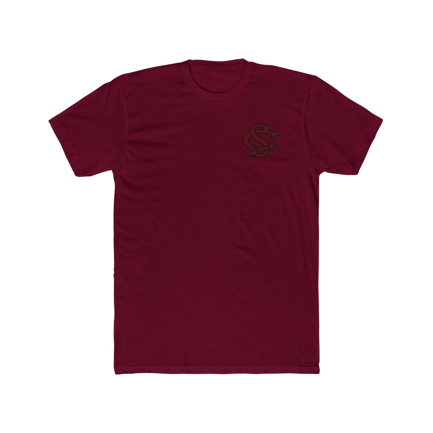 'South Carolina SC' Pocket Logo Cotton Crew Tee