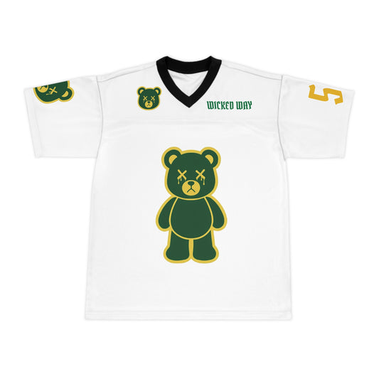 "Wicked Way" #52 Gary Deady Bears Football Jersey