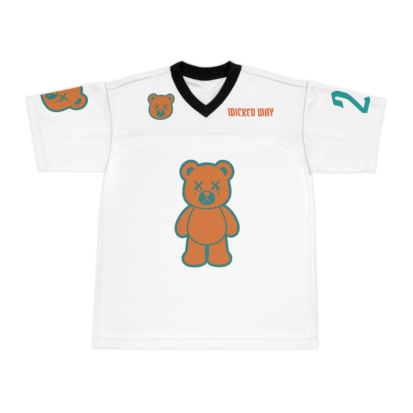 "Wicked Way" #29 Fitzpatrick Deady Bears Football Jersey