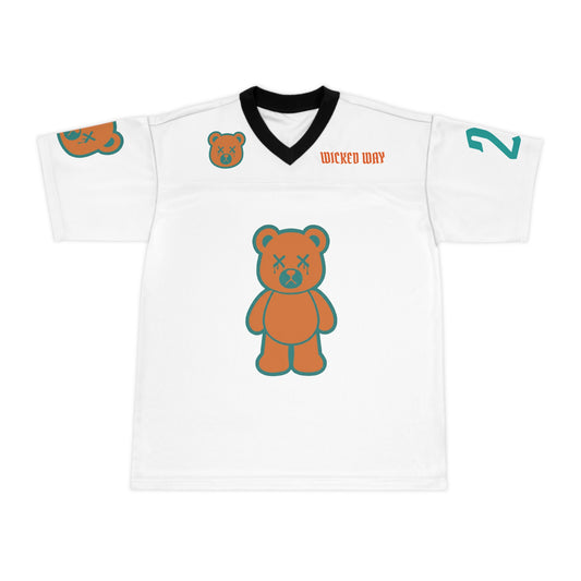 "Wicked Way" #29 Fitzpatrick Deady Bears Football Jersey