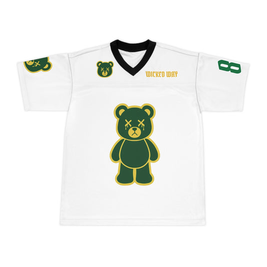 "Wicked Way" #85 Kraft Deady Bears Football Jersey