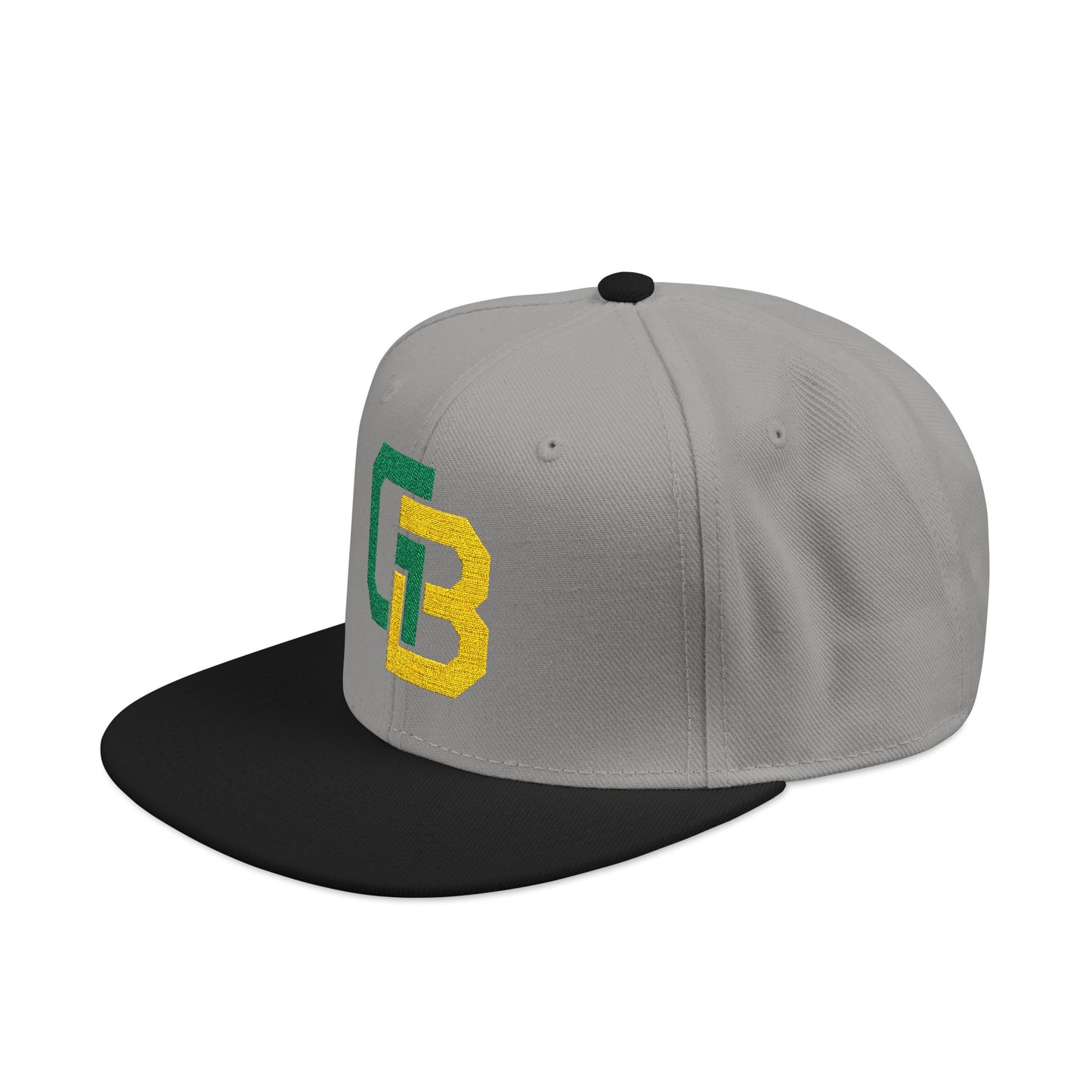 Loco Fits "NFL Green Bay Packers Letters GB Concept Logo" Snapback (Embroidery)