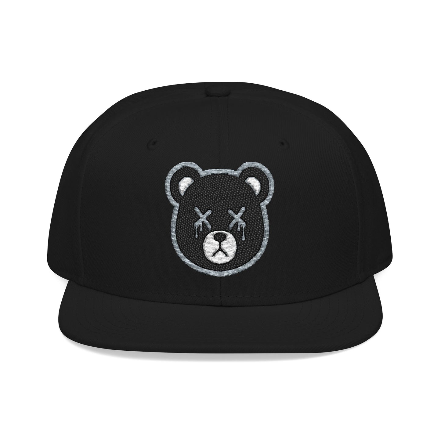 "Wicked Way" Deady Bears Grey, Black & White Logo Snapback