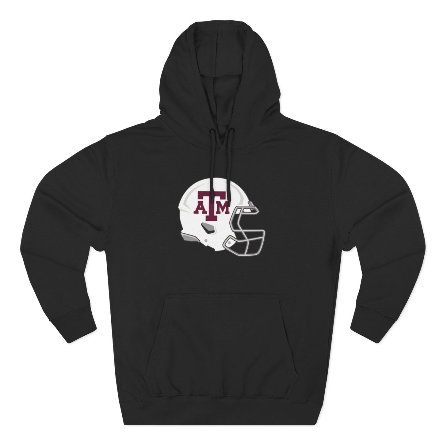 'Texas A&M Helmet' Three-Panel Fleece Hoodie