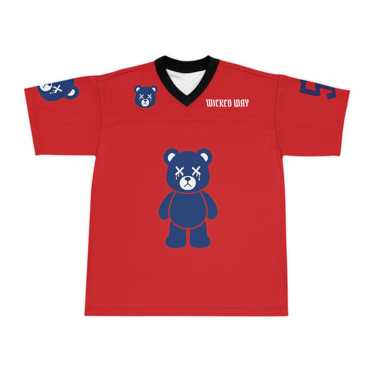 "Wicked Way" #51 Carter Deady Bears Football Jersey
