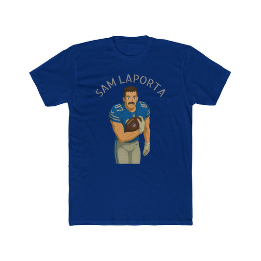 Anime Football 'Sam LaPorta' Cotton Crew Tee