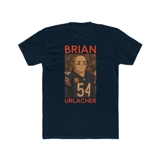 Anime Football 'Brian Urlacher' Cotton Crew Tee