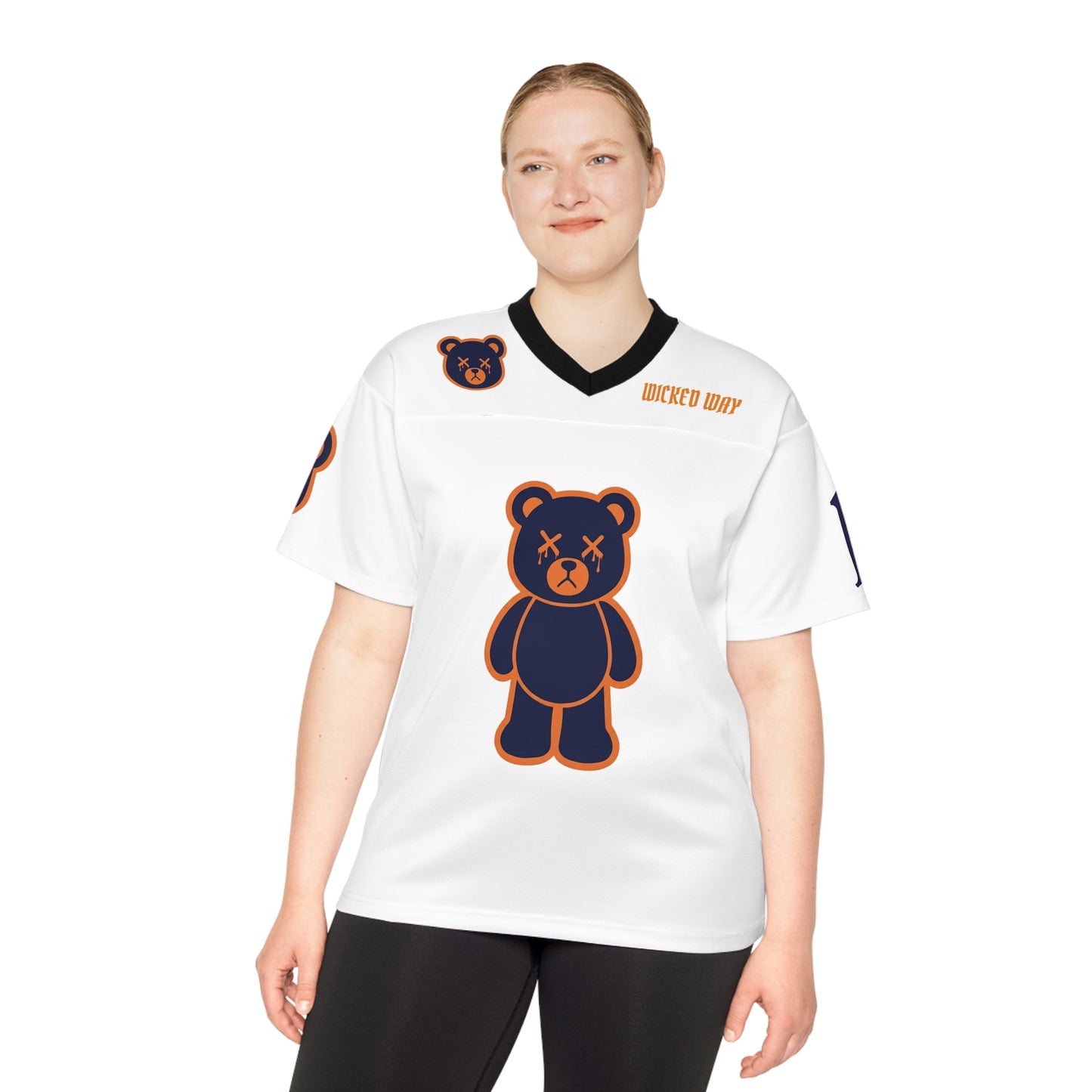 "Wicked Way" #18 Williams Deady Bears Football Jersey