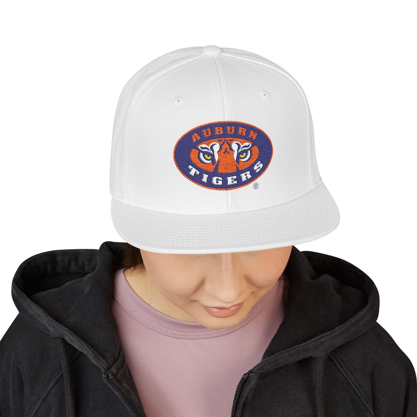 'Auburn Tigers Glare' Logo Snapback