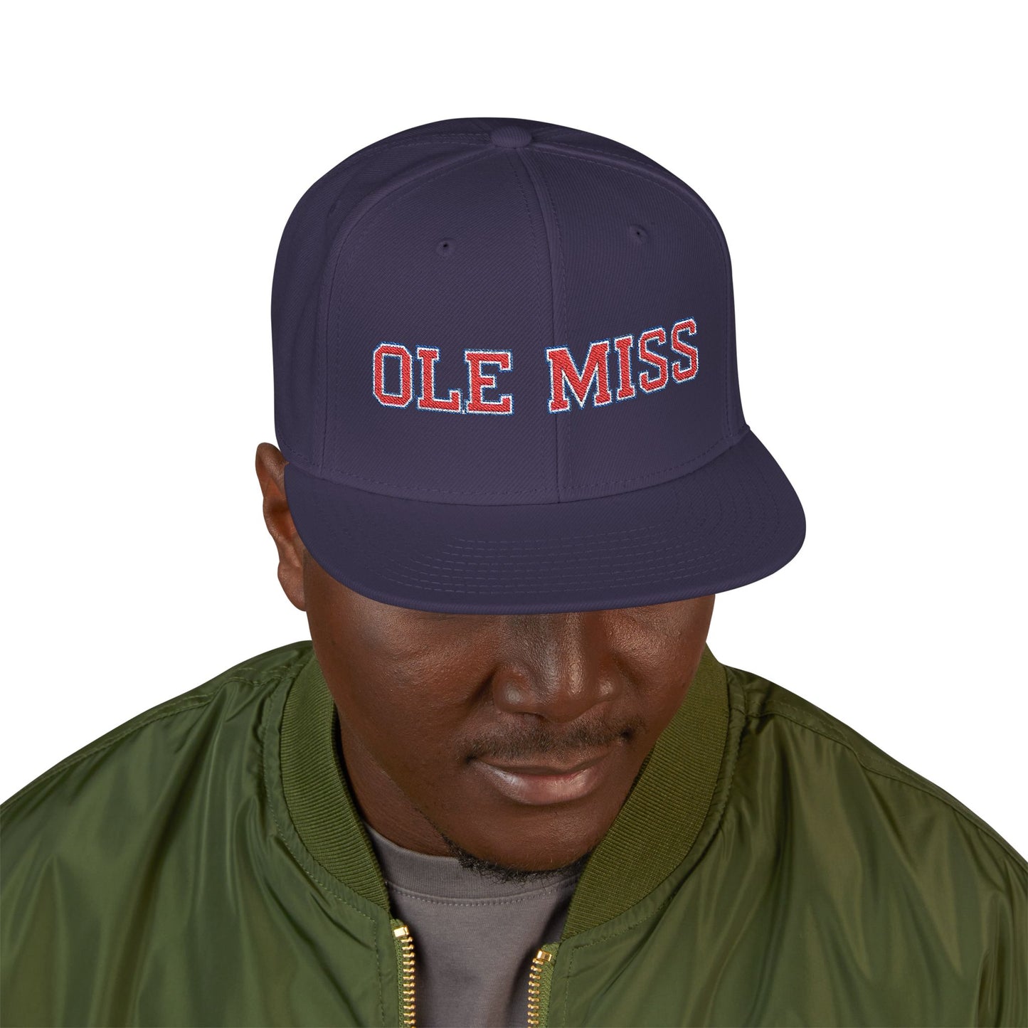 'Ole Miss Font' Logo Snapback