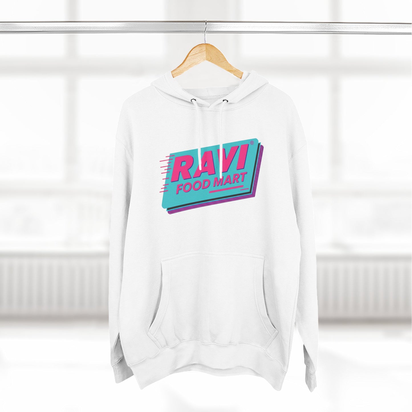 Retro Big Logo Ravi Food Mart Hoodie