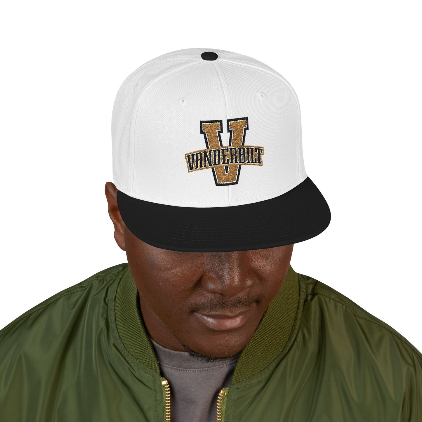 'Vanderbilt V' Logo Snapback