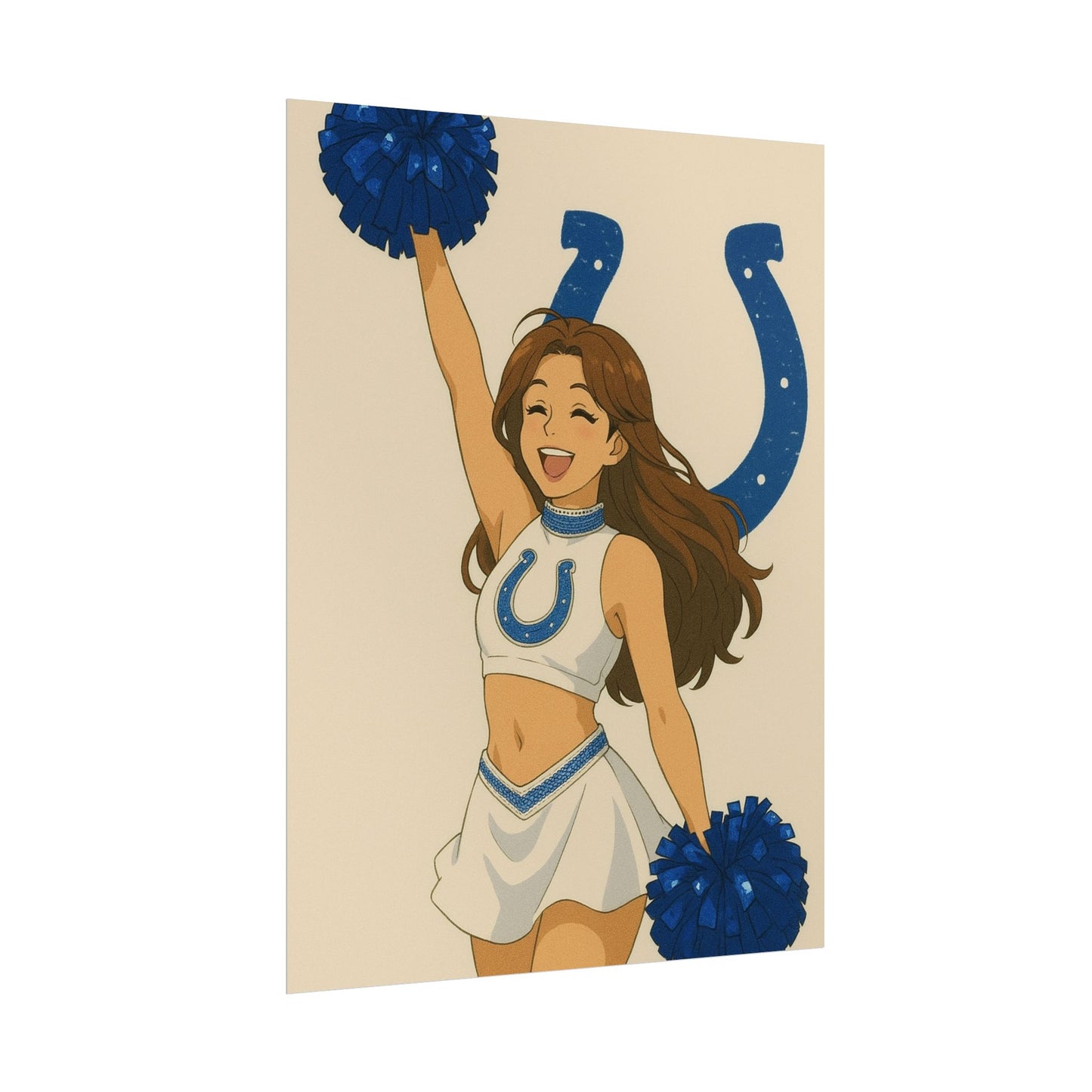 Loco Fits Anime Girls 'Colts Cheerleader 2' Poster