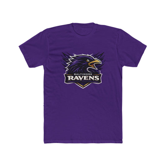 Loco Fits New "NFL Baltimore Ravens Concept Logo" Cotton Crew Tee