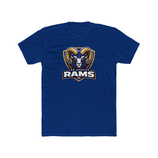 Loco Fits New "NFL Los Angeles Rams Concept Logo" Cotton Crew Tee