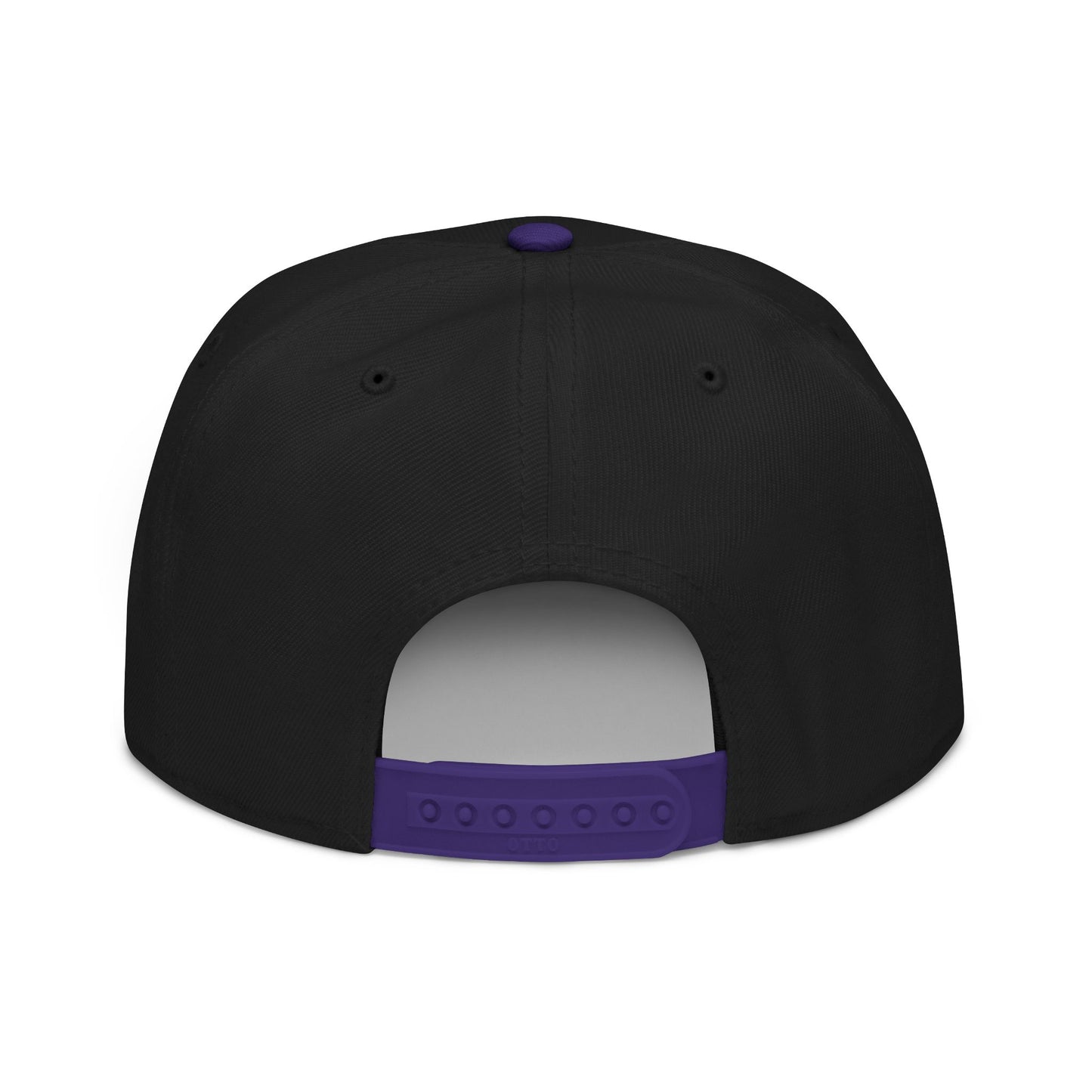 Base "Wicked Way" White Gothic Script Snapback