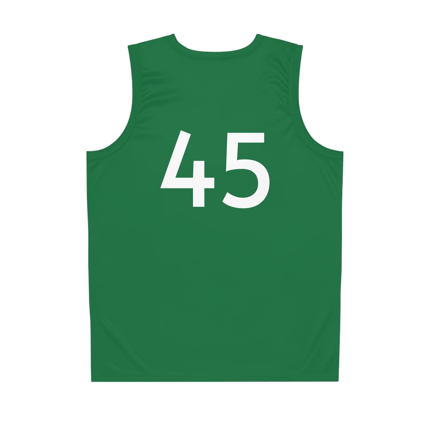Green "Hustler Ave" #45 Diamond Status Alt. Basketball Jersey