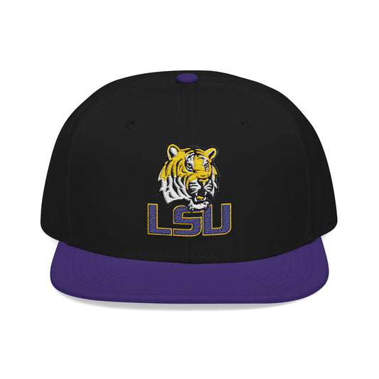 'LSU Tiger Head' Logo Snapback