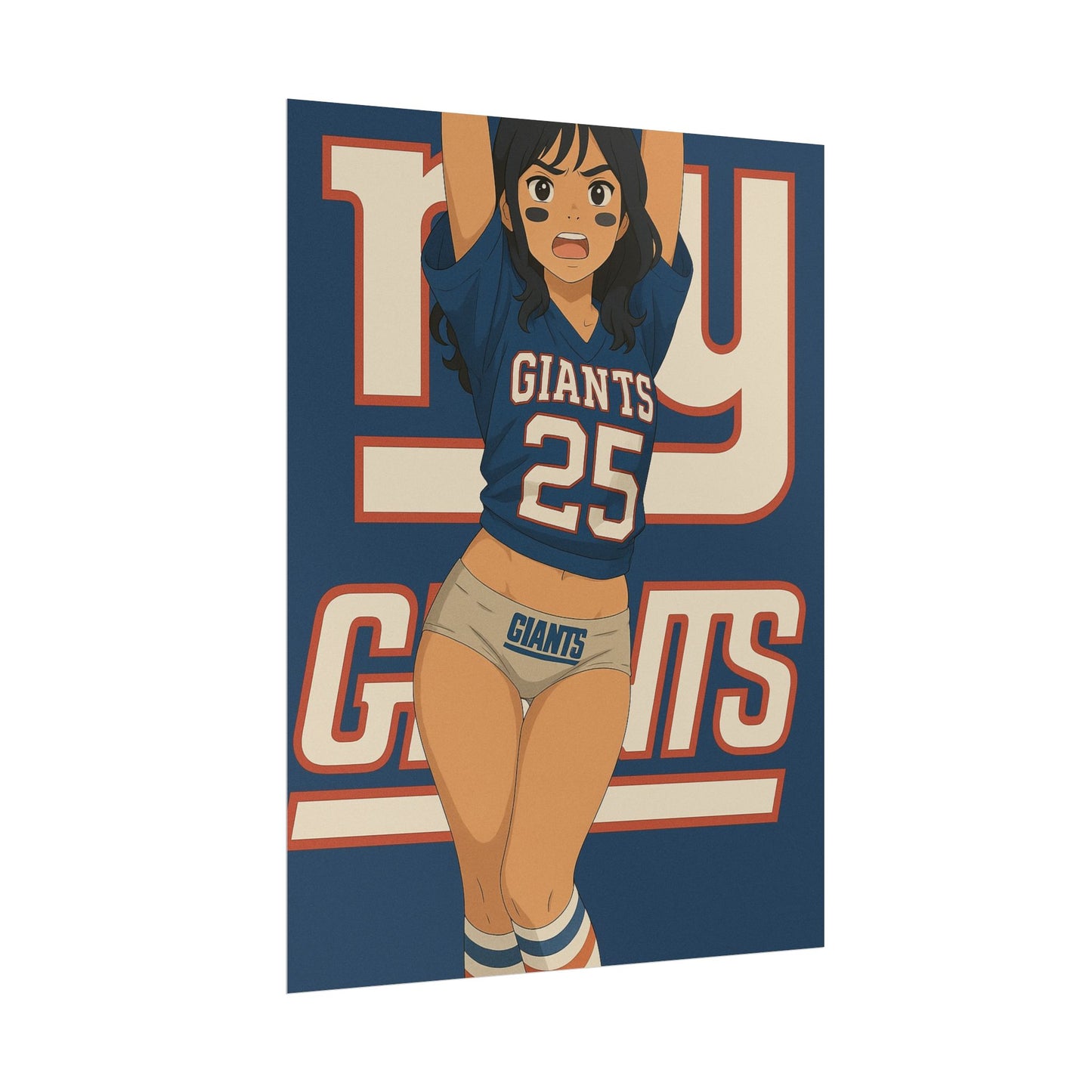 Loco Fits Anime Girls 'Giants Girl 2' Poster