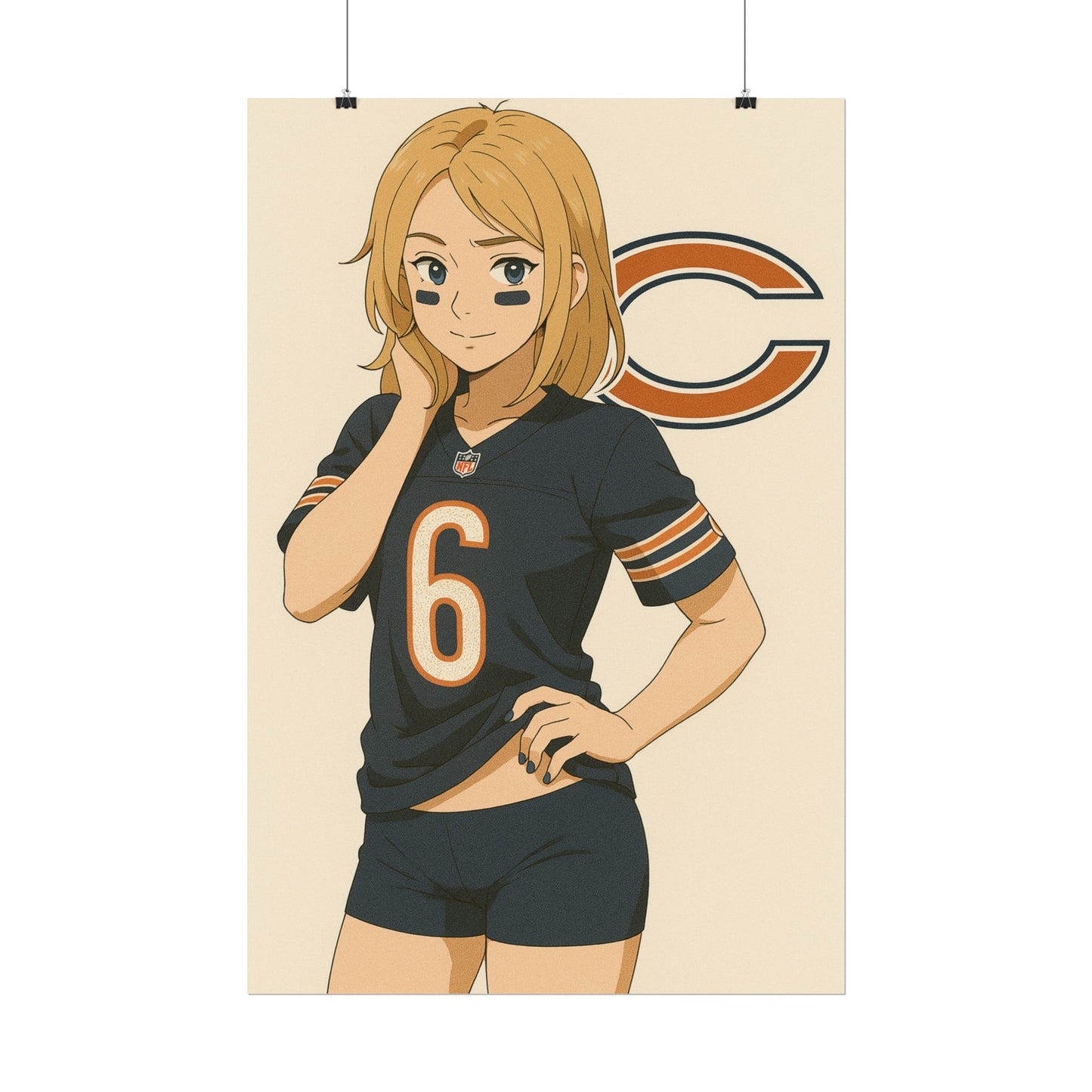 Loco Fits Anime Girls 'Bears Girl 4' Poster