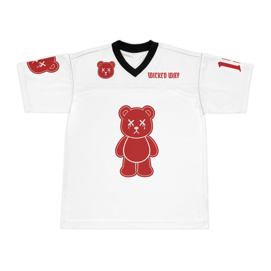 "Wicked Way" #18 Harrison Jr. Deady Bears Football Jersey