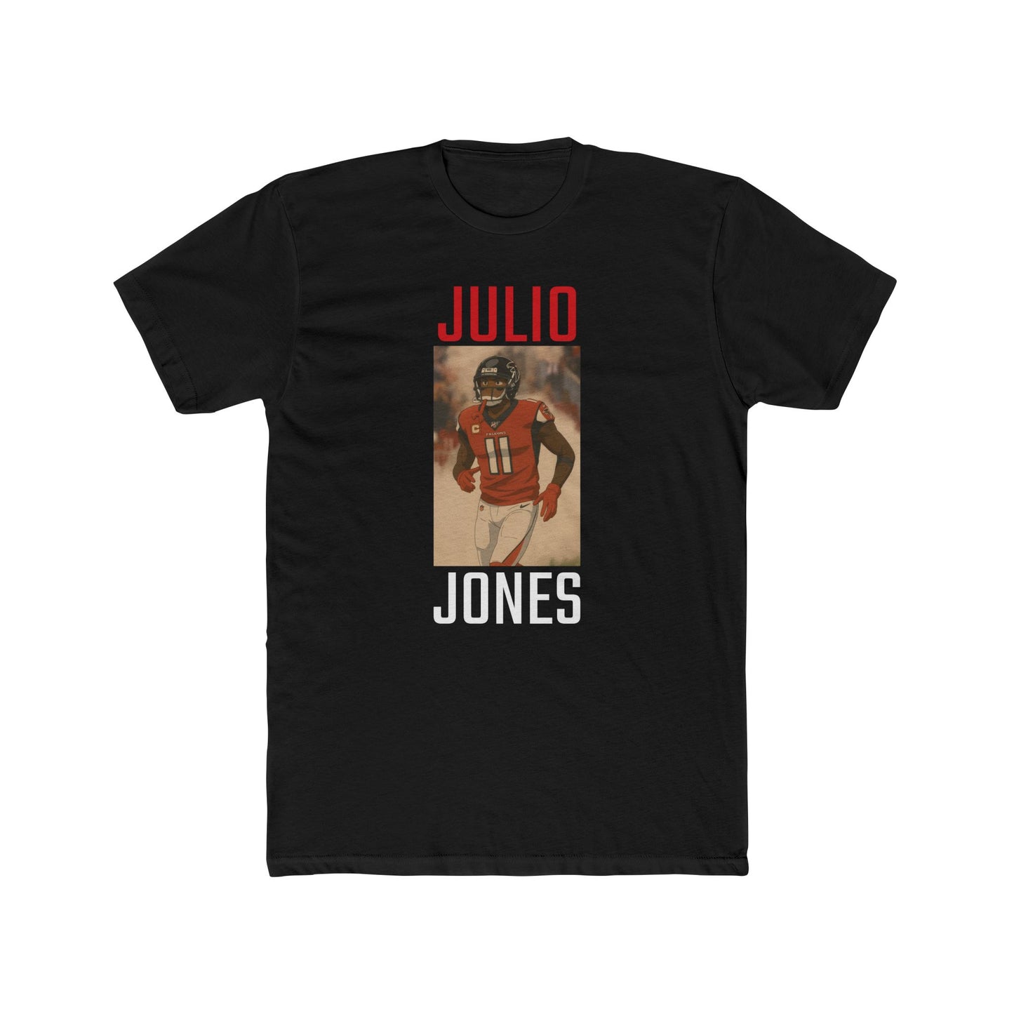 Anime Football 'Julio Jones' Cotton Crew Tee