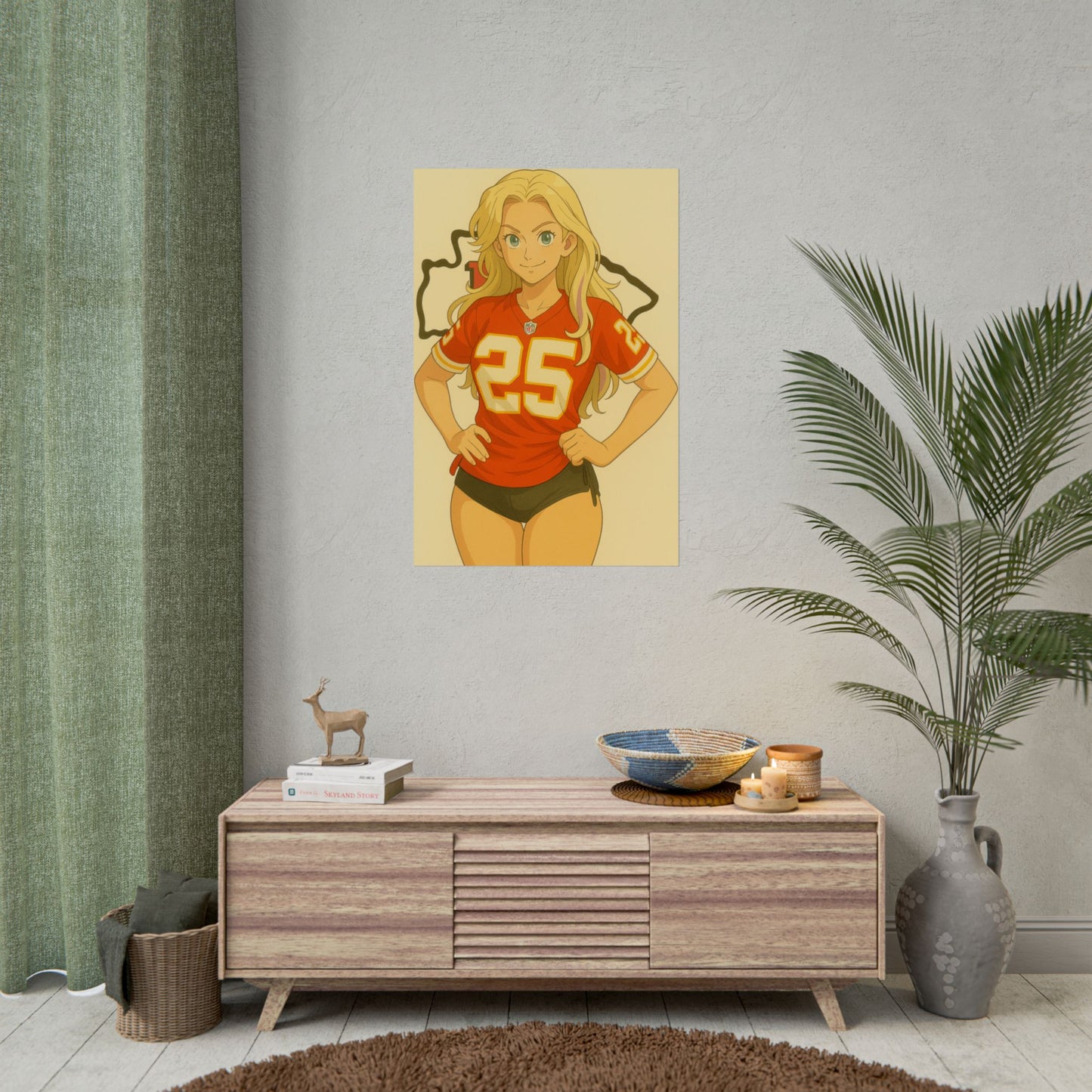 Loco Fits Anime Girls 'K City Girl 1' Poster