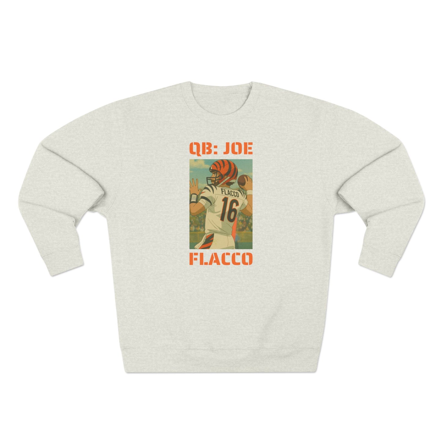 Anime Football 'Joe Flacco' Crewneck Sweatshirt