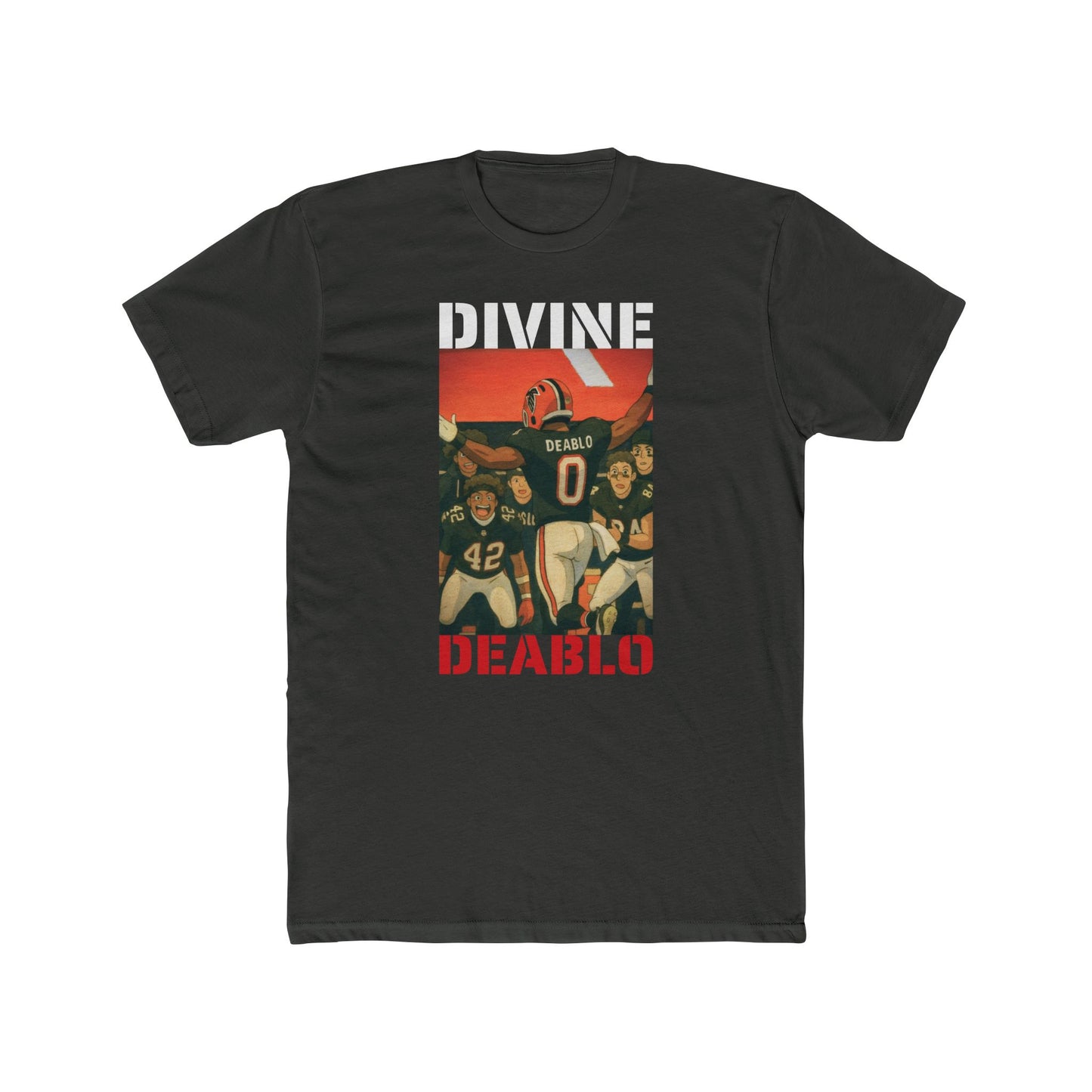 Anime Football 'Divine Deablo' Cotton Crew Tee