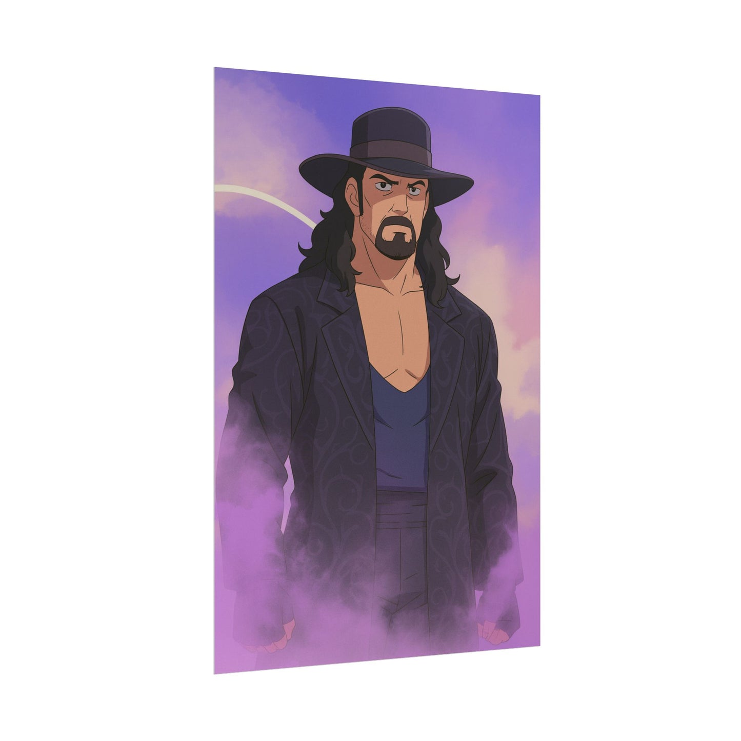 Loco Fits Anime Wrestling 'Here Comes the Deadman' Poster