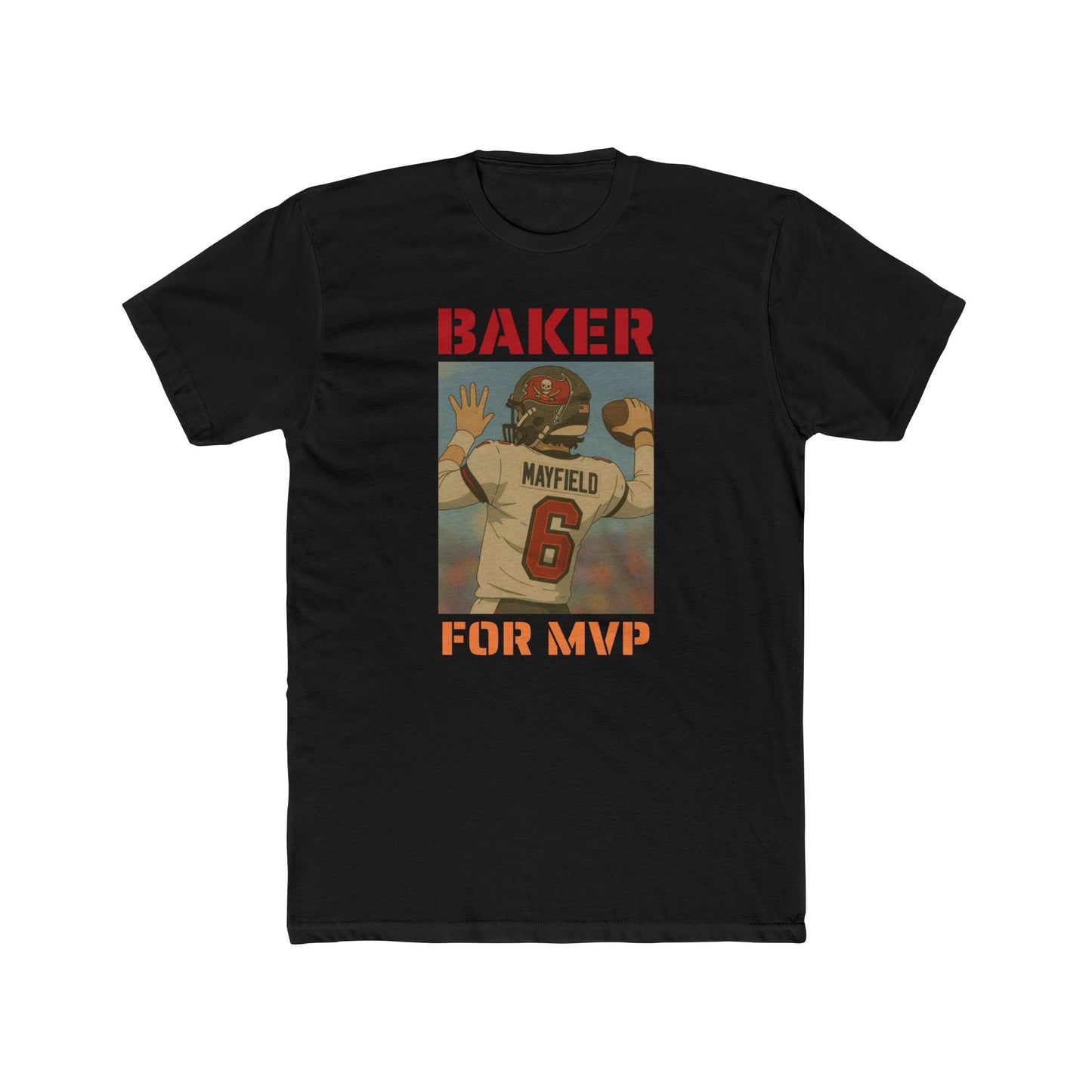 Anime Football 'Baker For MVP' Cotton Crew Tee