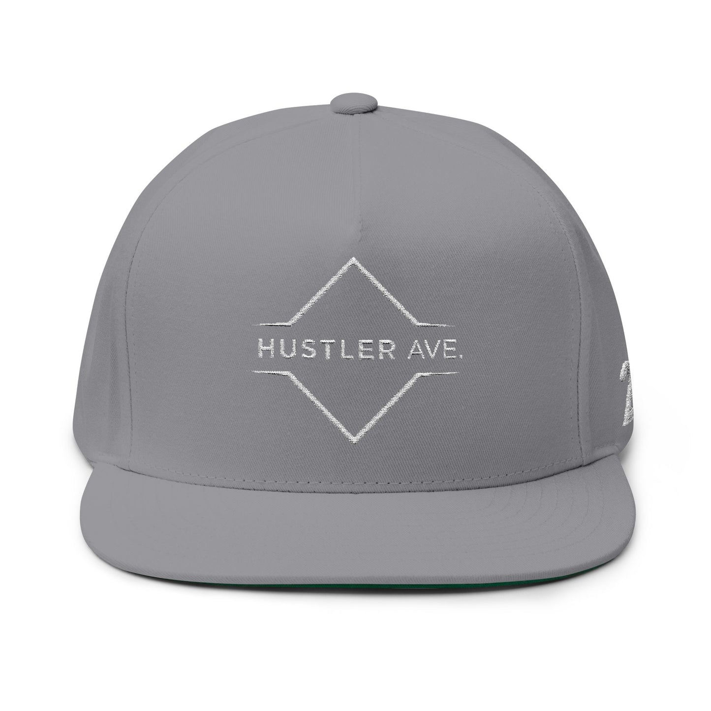 Grey "Hustler Ave" #22 Avalanche Motion Alt. Snapback